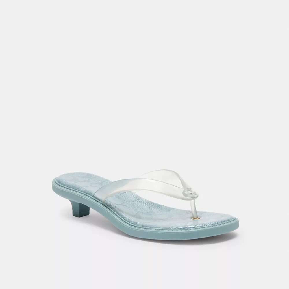 Jelly-sandaler i signaturdesign