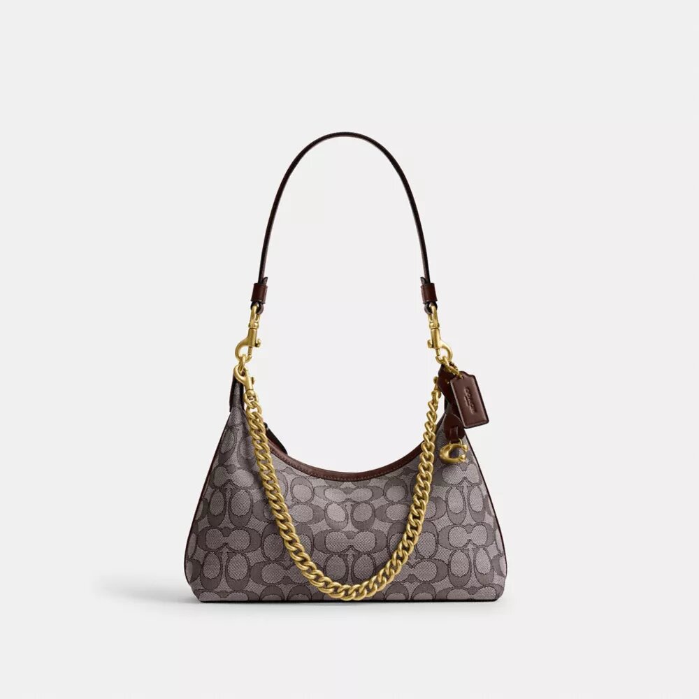 Juliet skulderveske 25 i Signature Jacquard