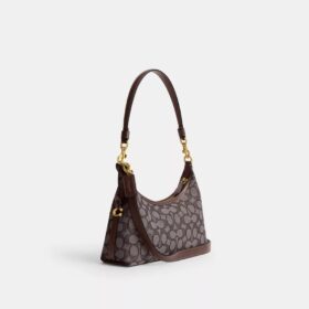 Juliet skulderveske 25 i Signature Jacquard