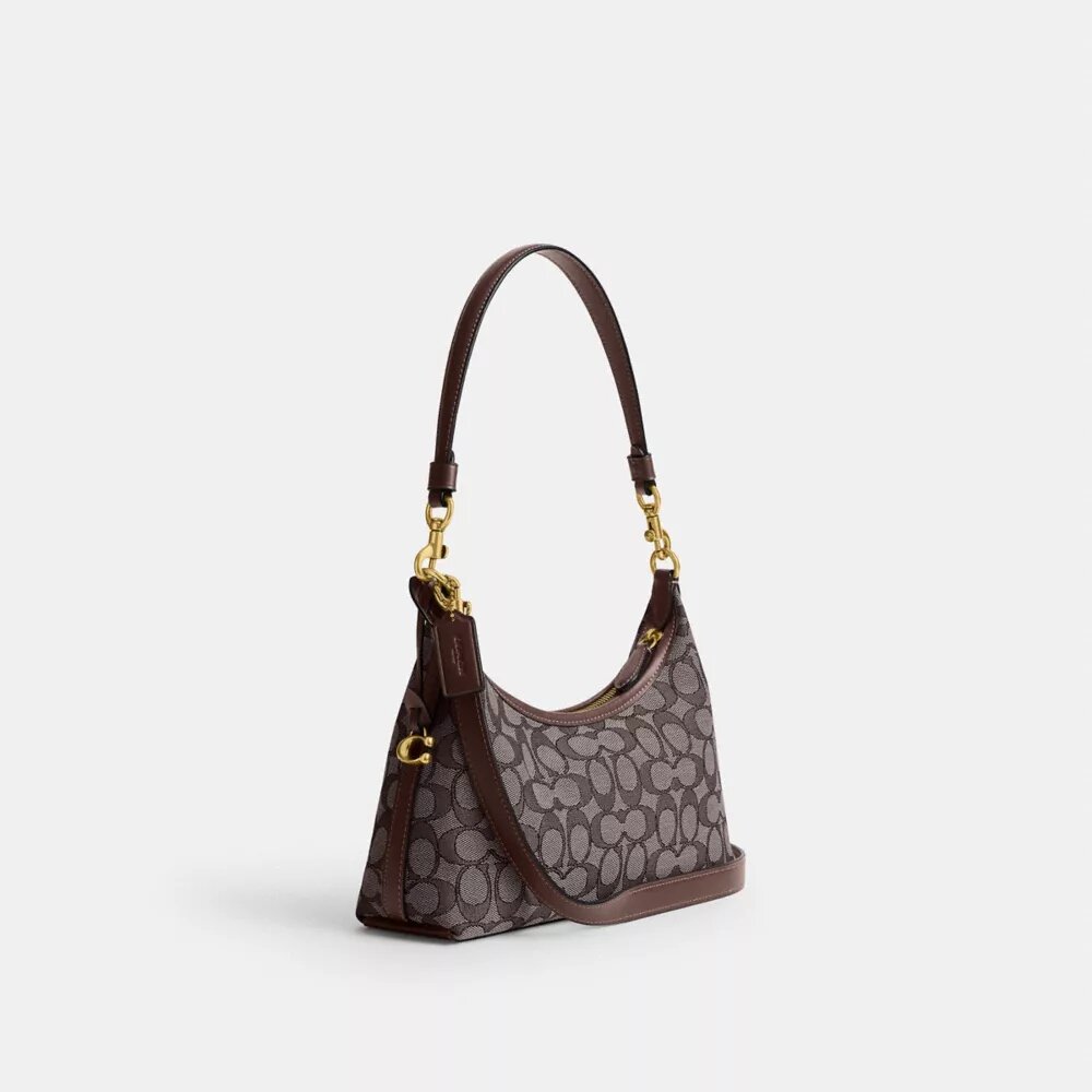 Juliet skulderveske 25 i Signature Jacquard