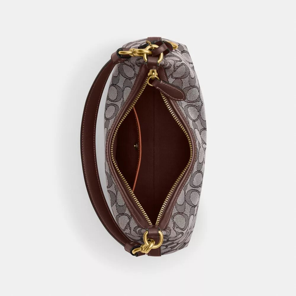 Juliet skulderveske 25 i Signature Jacquard