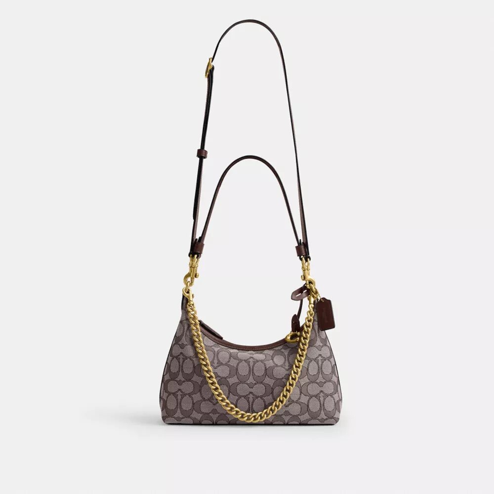 Juliet skulderveske 25 i Signature Jacquard