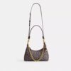 Juliet skulderveske 25 i Signature Jacquard