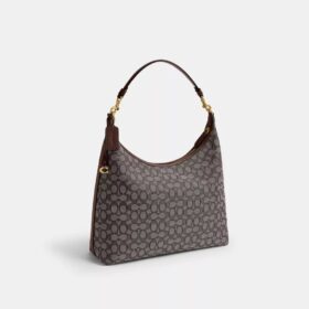 Juliet skulderveske 38 i signaturjacquard