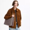 Juliet skulderveske 38 i signaturjacquard