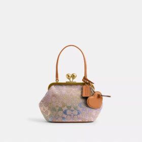 Kisslock Frame Bag 16 i Crystal Signature Jacquard
