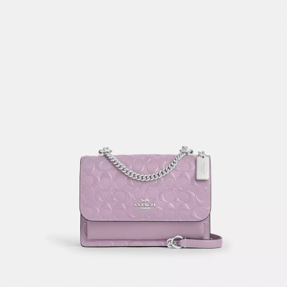 Klare-crossbody-veske i signaturlær