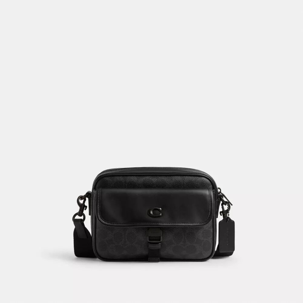 Knox-kameraveske i Signature Canvas