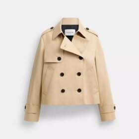 Kort trenchcoat