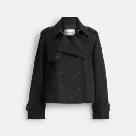 Kort trenchcoat