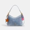 Laurel skulderveske i «Loved Denim» med anheng
