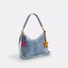Laurel skulderveske i «Loved Denim» med anheng
