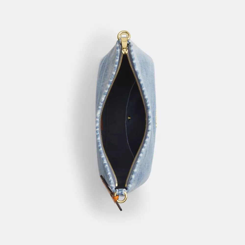 Laurel skulderveske i «Loved Denim» med anheng