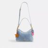 Laurel skulderveske i «Loved Denim» med anheng