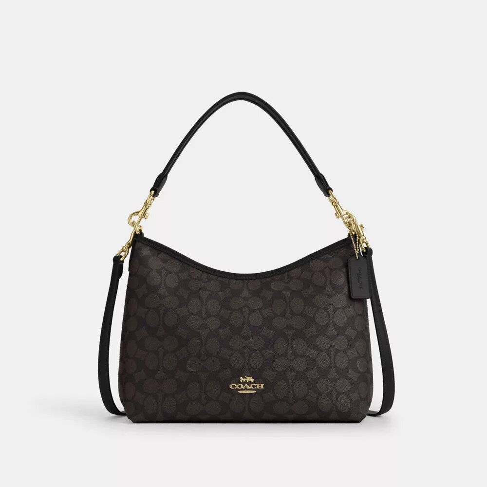 Laurel skulderveske i Signature Canvas