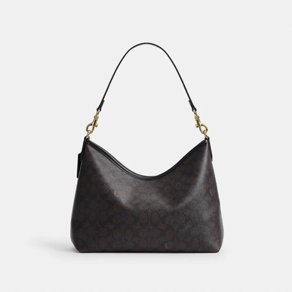 Laurel skulderveske i Signature Canvas