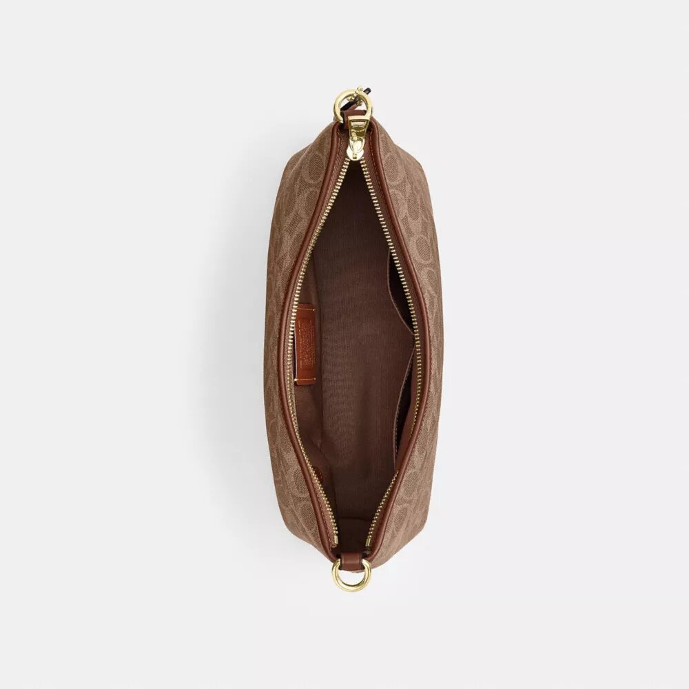 Laurel skulderveske i Signature Canvas