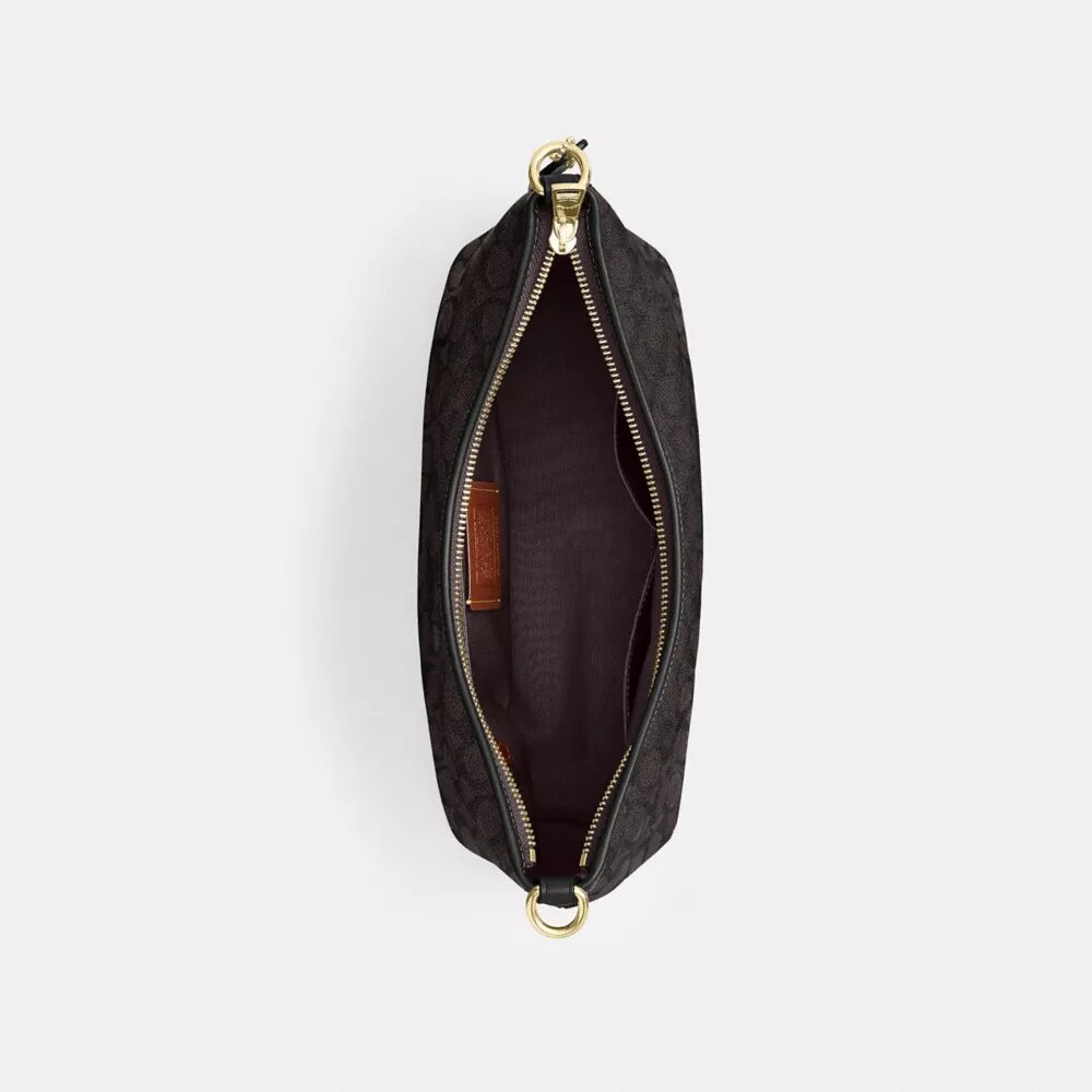 Laurel skulderveske i Signature Canvas