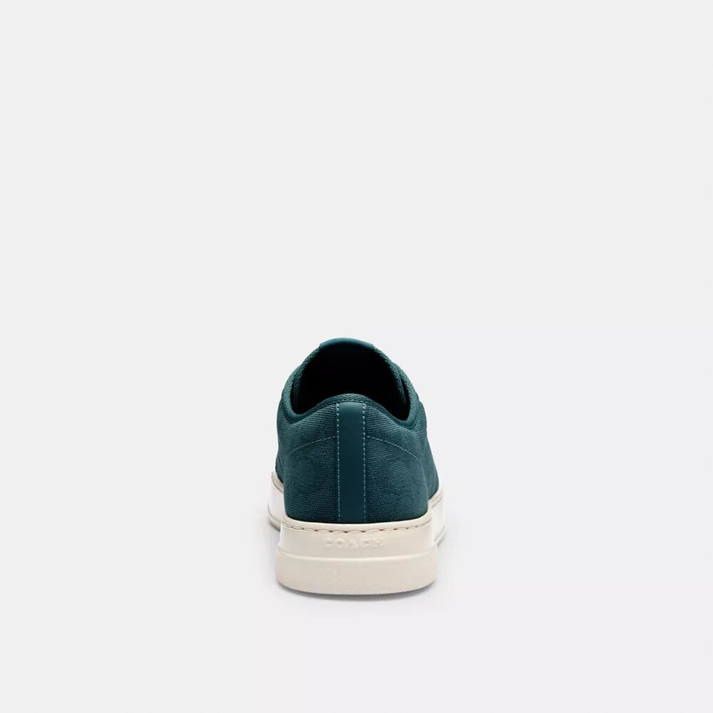 Lerretssneakers i signatur-jacquard