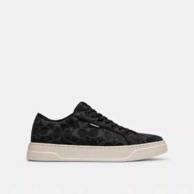 Lerretssneakers i Signature-denim