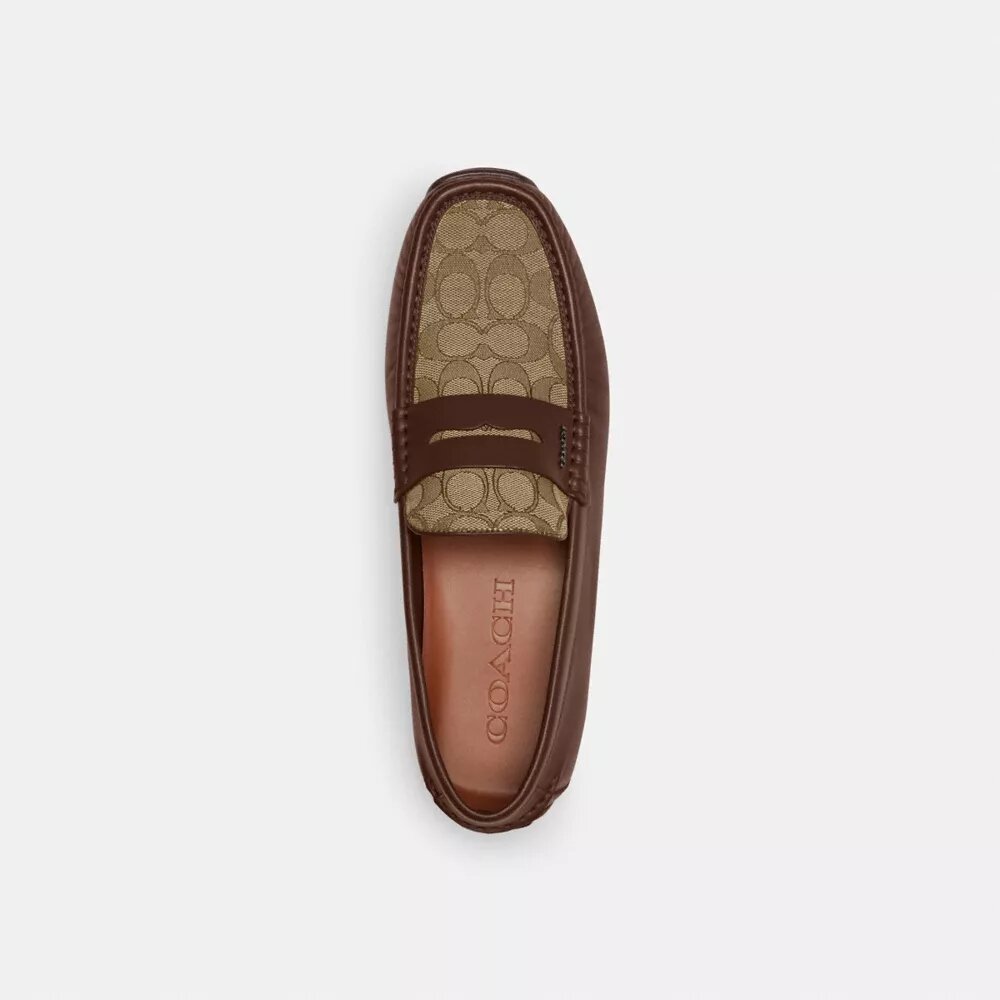 Liam-kjøresko i signatur-jacquard
