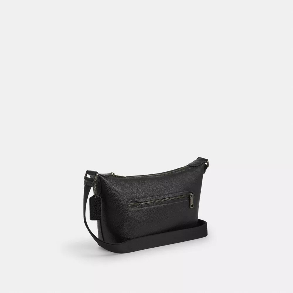 Liten Finn-crossbody-veske med kryssrem og lomme