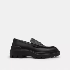 Loafers i signaturlær