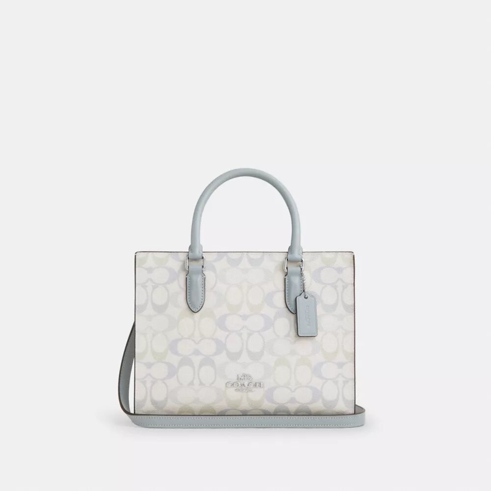 Maggie liten tote-veske i Signature Canvas