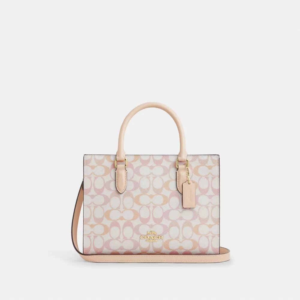 Maggie liten tote-veske i Signature Canvas