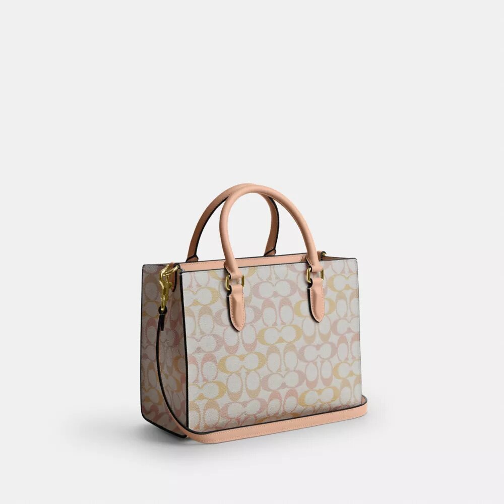 Maggie liten tote-veske i Signature Canvas