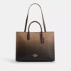 Maggie-tote-veske i Ombre Signature Canvas