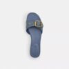 Margot-sandalen i Crystal Signature Denim
