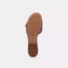 Margot-sandalen i Crystal Signature Denim