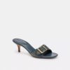 Margot-sandaler i «Loved Denim»