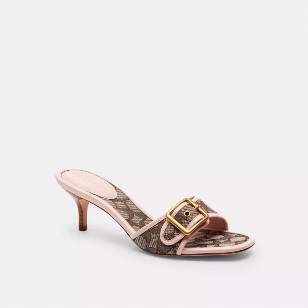 Margot-sandaler i vår karakteristiske jacquard