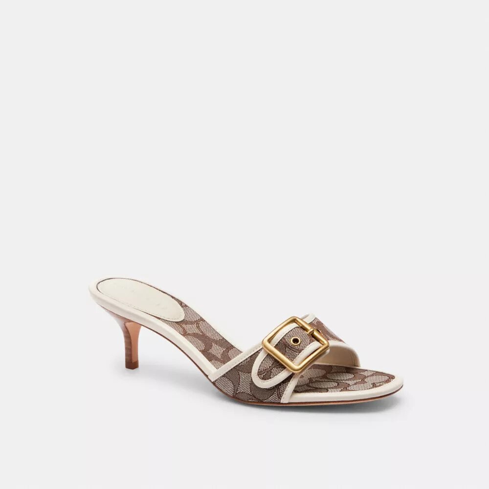 Margot-sandaler i vår karakteristiske jacquard