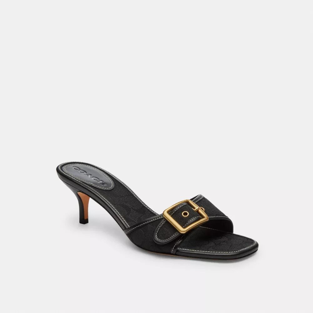 Margot-sandaler i vår karakteristiske jacquard