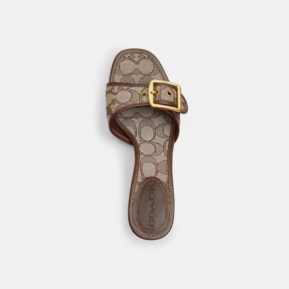 Margot-sandaler i vår karakteristiske jacquard