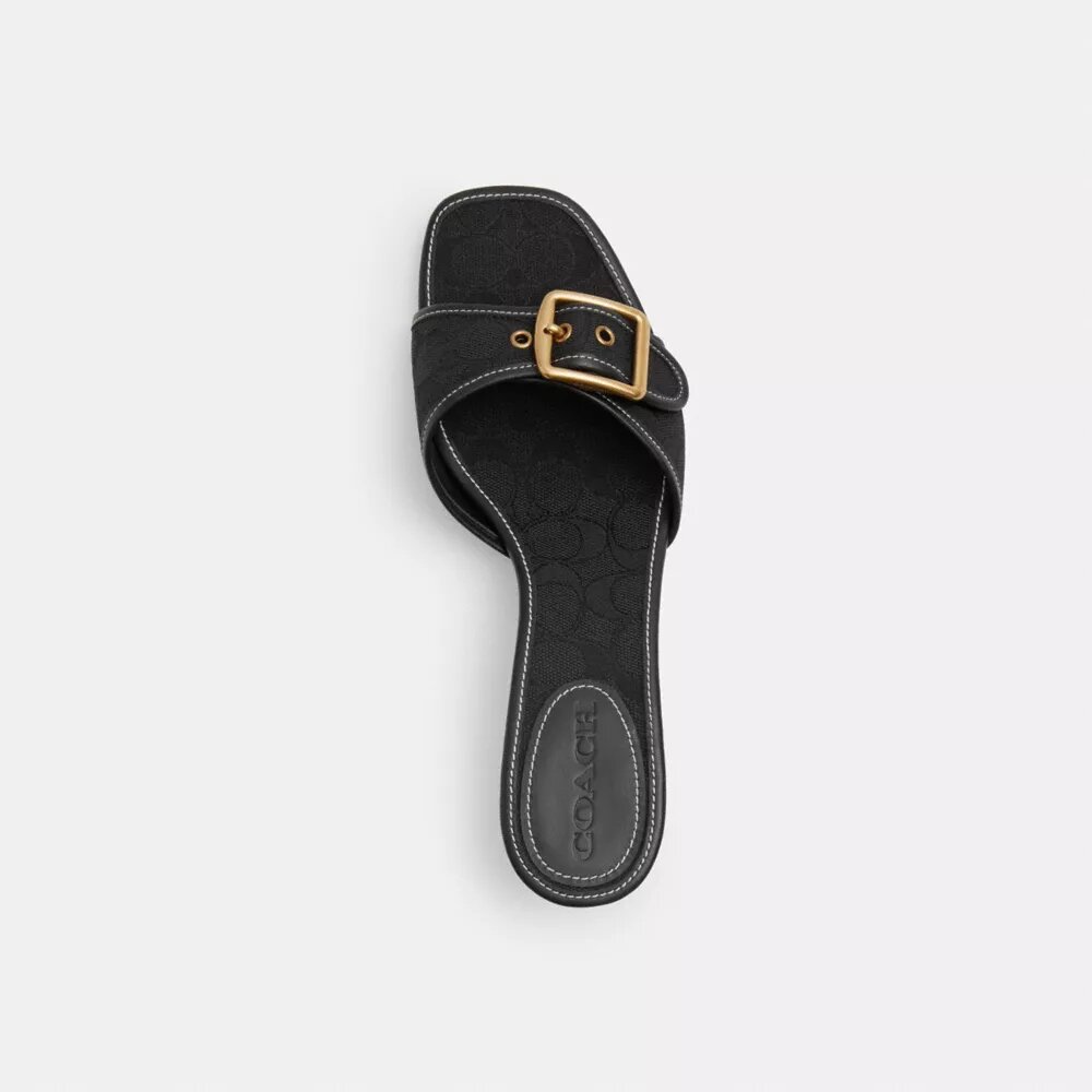 Margot-sandaler i vår karakteristiske jacquard