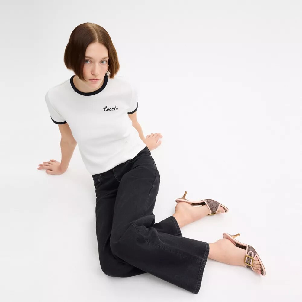 Margot-sandaler i vår karakteristiske jacquard