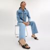 Margot-sandaler i vår karakteristiske jacquard
