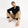 Margot-sandaler i vår karakteristiske jacquard