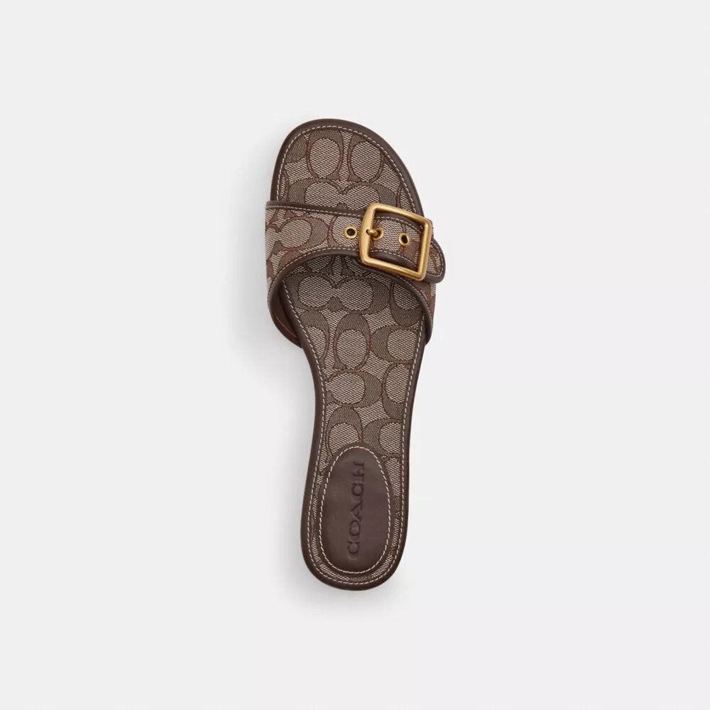 Margot-sandaler i vår signatur-jacquard