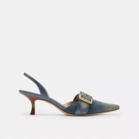 Margot-slingbacks i «Loved Denim»