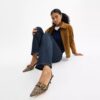 Margot-slingbacks i vårt karakteristiske jacquard