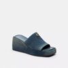 Marie-platåsandal i «Loved Denim»