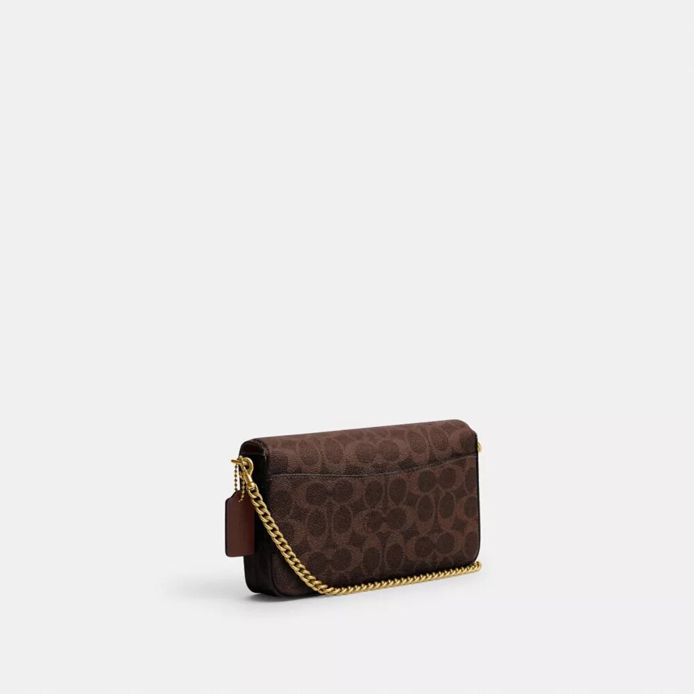 Mila-crossbody-veske i Signature Canvas