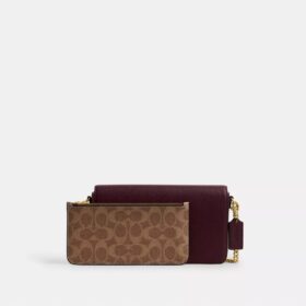 Mila-crossbody-veske med Signature Canvas