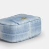 Mini Carey-crossbody-veske i «Loved Denim» med anheng