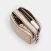 Mini Carey-crossbody-veske i Signature Canvas